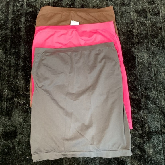 3 Pack Women's Tube Top, Long Strapless Tops Multicolor Basic Stretch M/L - Picture 1 of 9